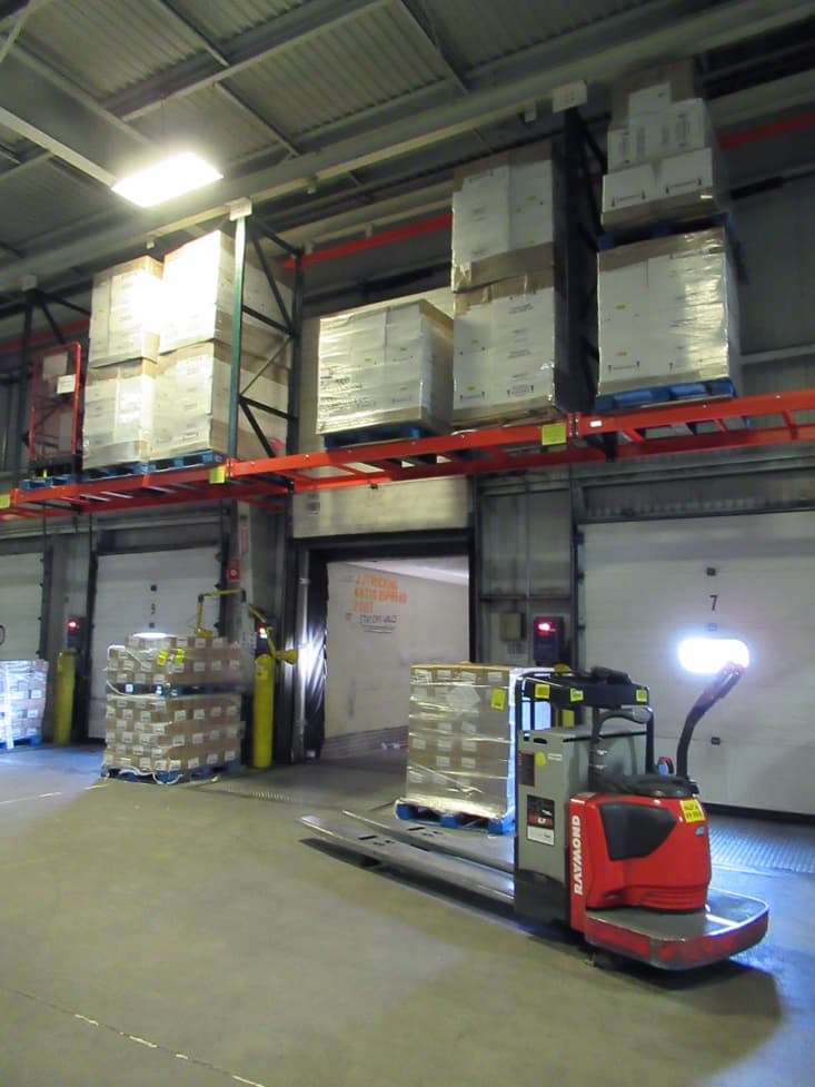 Extreme Makeover of Refrigerated Warehouse Storage Rack Increases Storage Space and Load Capacity