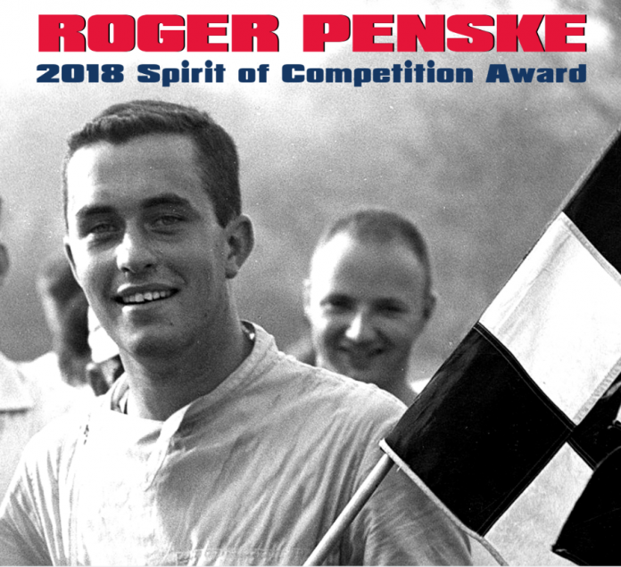 Roger Penske, Penske, Spirit of Competition Winner